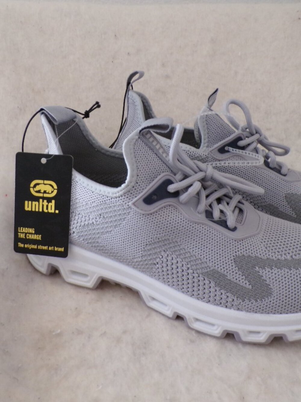 New Ecko Unlimited Benton Shoes Size 9 Lace Slip Ons